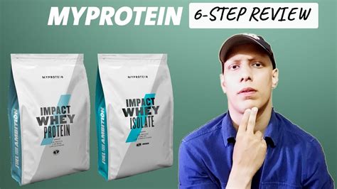 Myprotein Impact Whey Protein Impact Isolate Step Review Youtube