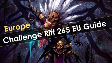 Diablo Challenge Rift Eu Guide Youtube