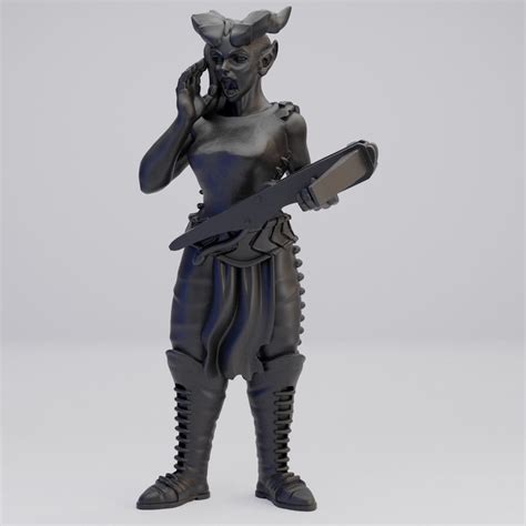 Hot Goblin ティーフリング クロスボウB ミニチュア ホットゴブリン TRPG