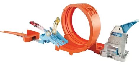 Set De Pista Hot Wheels Loop Stunt Champion Con Doble Pista Cuotas sin interés