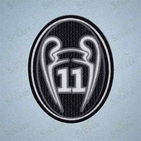 Real Madrid Uefa Champions League Times Trophy Patch Toppa