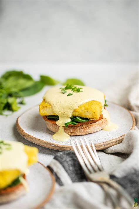 Vegan Eggs Benedict With Homemade Hollandaise Sweet Simple Vegan