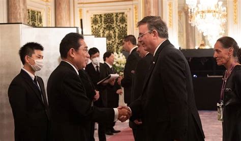 El canciller Marcelo Ebrard transmite condolencias al pueblo japonés