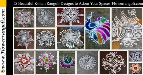 15 Beautiful Kolam Rangoli Designs to Adorn Your Spaces - Flowerrangoli.com