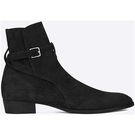 Saint Laurent Signature Wyatt Jodhpur Boot Liked On