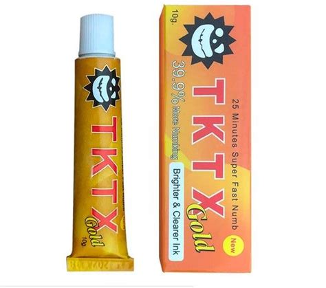 Tktx Minutes Onset Numb Tattoo Cream Semi Permanent Tattoo Tktx