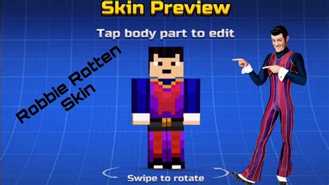 I Actually Made The 🔥robbie Rotten Skin🔥pixle Gun 3d Youtube