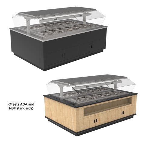 Deli & HMR | Fresh Bar | Hot Food Bar | Hot Food Bar - Double Sided Hot