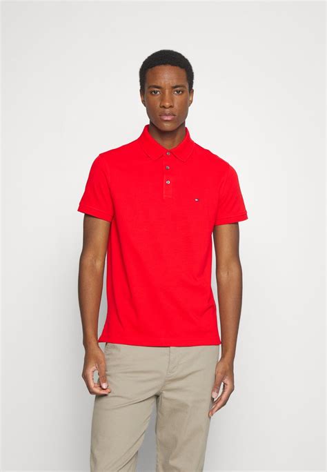 Tommy Hilfiger 1985 Slim Polo Poloshirt Fireworks Rood Zalando Nl