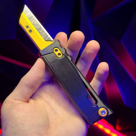 3d Printing Gravity Utility Knife • Made With Kobra Go・cults