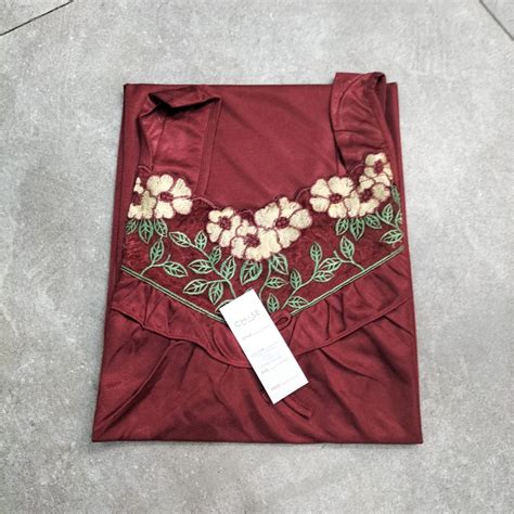 Jual Laris Daster Jumbo Wanita Ld Cm Lingerie Sexy Py Xxl Motif Brukat Bahan Satin