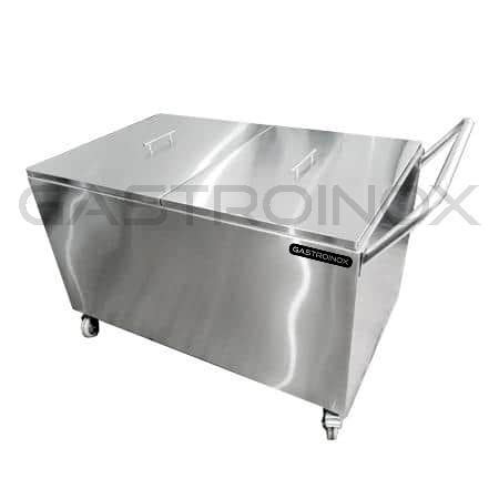 Coche Para Ropa Sucia En Acero Inoxidable Gastroinox