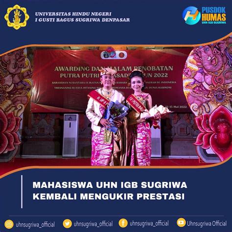 Mahasiswa Uhn Igb Sugriwa Kembali Mengukir Prestasi Universitas