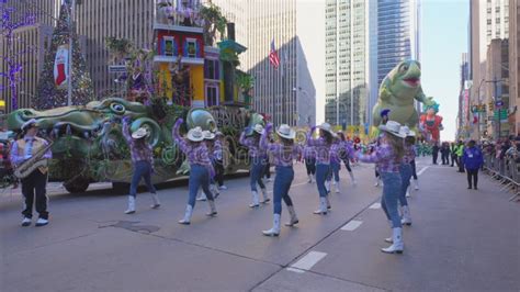 The 97th Annual Macys Thanksgiving Day Parade Is Kick Off In Midtown