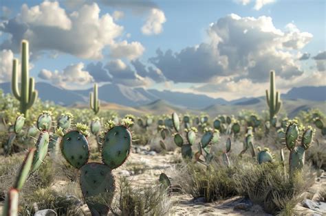 Premium Photo | Cactus plants in the Mexican desert