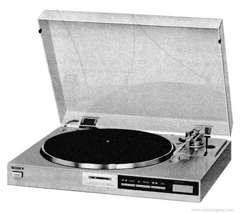 Sony PS LX410 Direct Drive Turntable Manual Vinyl Engine