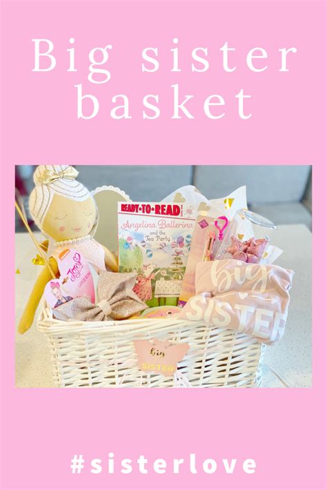 Big sister gift basket 🧺🥰 | Big sister gifts, Mom diy, Sister gifts