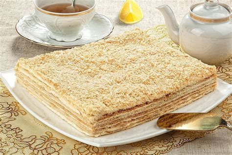 Торт с песочными коржами