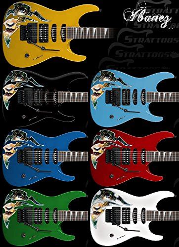 Strattoos Guitar Inlay Stickers Cool Guitar Stickers And Decals To