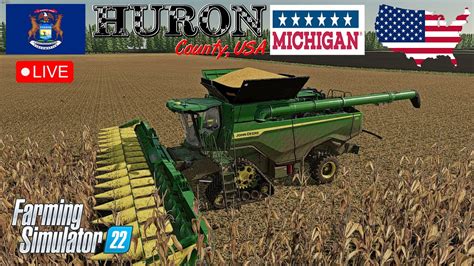 Mapa Huron County Farming Simulator Partiu Colheita De Milho