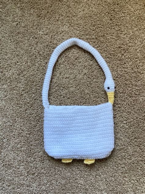 Free Crochet Goose Purse Crochet Pattern Ribblr