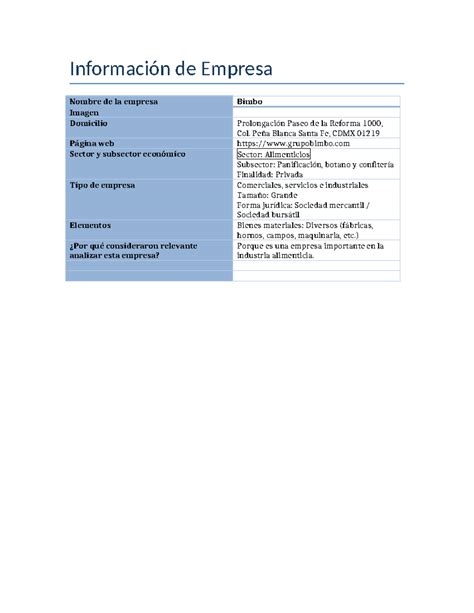 Manual De Procedimientos De La Empresa Bimbo 8