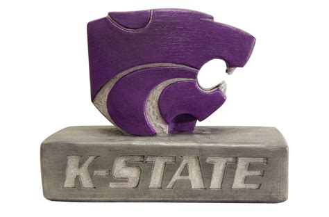 Kansas State Wildcats Mascot Garden Statue