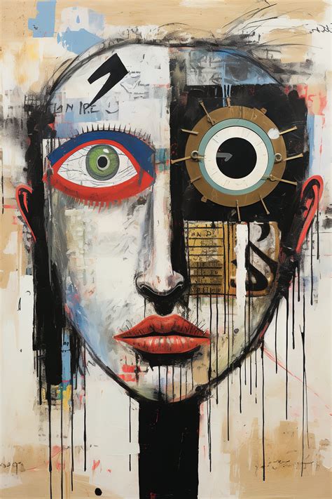 Fragmented Identity: A Dadaist Exploration of the Multifaceted Self in