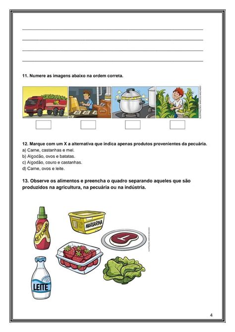 The Spanish Language Worksheet With Pictures Of Food And Drinks In