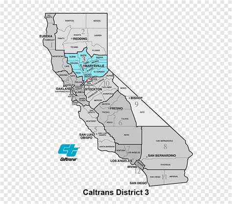 Caltrans District Map Pdf - Map Of Italy