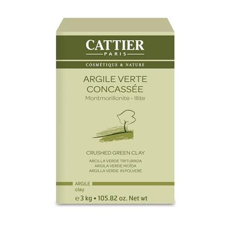 Argile verte concassée 3kg Masque Im not perfect Acne