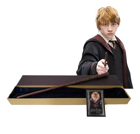 Varita De Ron Weasley Con Caja Tarjeta Harry Potter Envío gratis