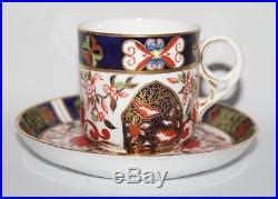 Royal Crown Derby Birds Imari 198 Set of 6 x Tea Cups and Saucers 1887 ...