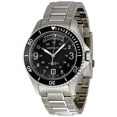 Hamilton Khaki King Scuba Automatic Black Dial Men S Watch H64515133