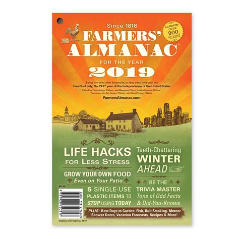 2019 Farmers Almanac Farmers Almanac Store