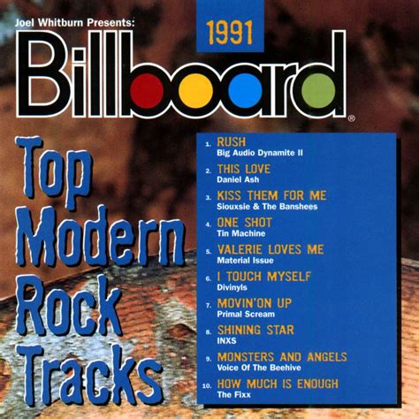 Best Buy: Billboard Top Modern Rock Tracks 1991 [CD]