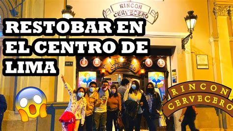 Fuimos Al Rinc N Cervecero En El Centro De Limael Mejor Restobar Del