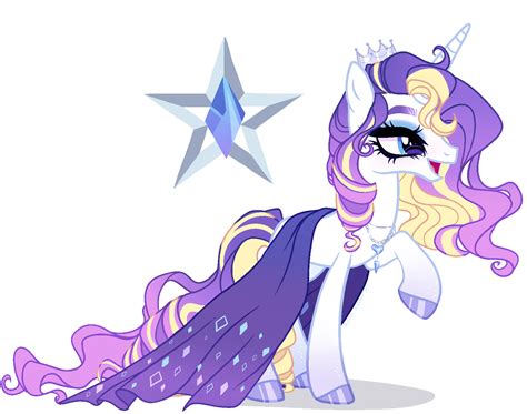 Next Gen Oc Adoptable Rarity X Prince Blueblood By Gihhbloonde On