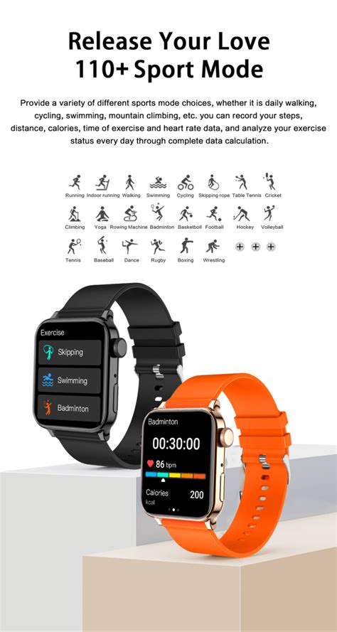 T93 Watch Various Stylish Watch Faces Sports Modes IP67 Waterproof ...