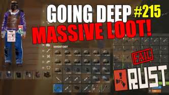 Rust Going Deep With Massive Loot Kod Youtube