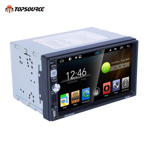 TOPSOURCE coche Mp5 Player 7 pulgadas para Android Radio estéreo