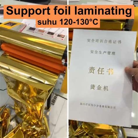 Promo Mesin Laminasi Laminating Roll A3 Hot Roll Laminator Ogk 3580 Termurah Diskon 5 Di