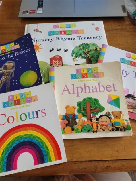 5 ABC KIDS Play School Books Come & Play Colours Jemima Nursery Rhyme $10.00 - PicClick AU