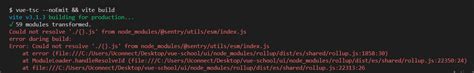 Build Error Could Not Resolve Js From Node Modules Sentry Utils