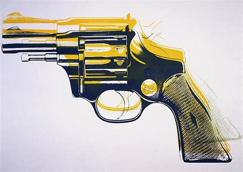 Andy Warhol Gun Paintings Exhibitions Richard Gray Gallery