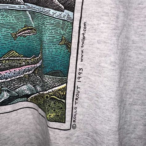 The Perils Of Nude Flyfishing 1993 Single Stitch Vint Gem