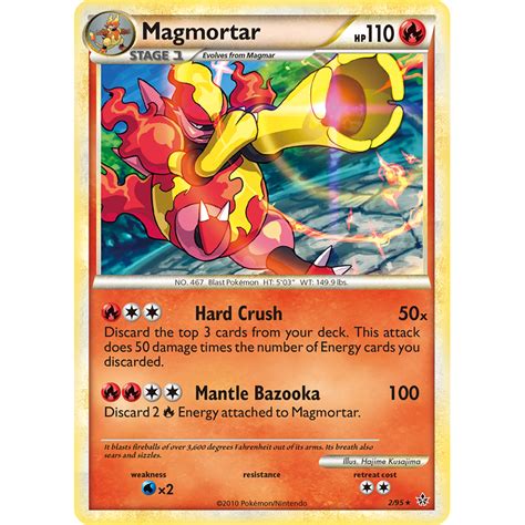 Verified Magmortar HSUnleashed Pokemon Cards Whatnot