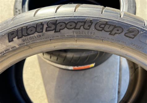 Set Of Two New Zr Y Michelin Pilot Sport Cup Tires Ebay