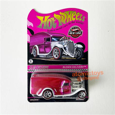 Hot Wheels Blown Delivery RLC Exclusive Pink Edition 2022 Shopee Malaysia