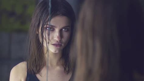 Close Brunette Fashionable Sexy Pretty Rich Stock Footage Video 100 Royalty Free 34501522